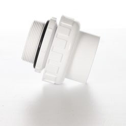 2" White PVC Union SKT X MIP with O-Ring for Multiport Head