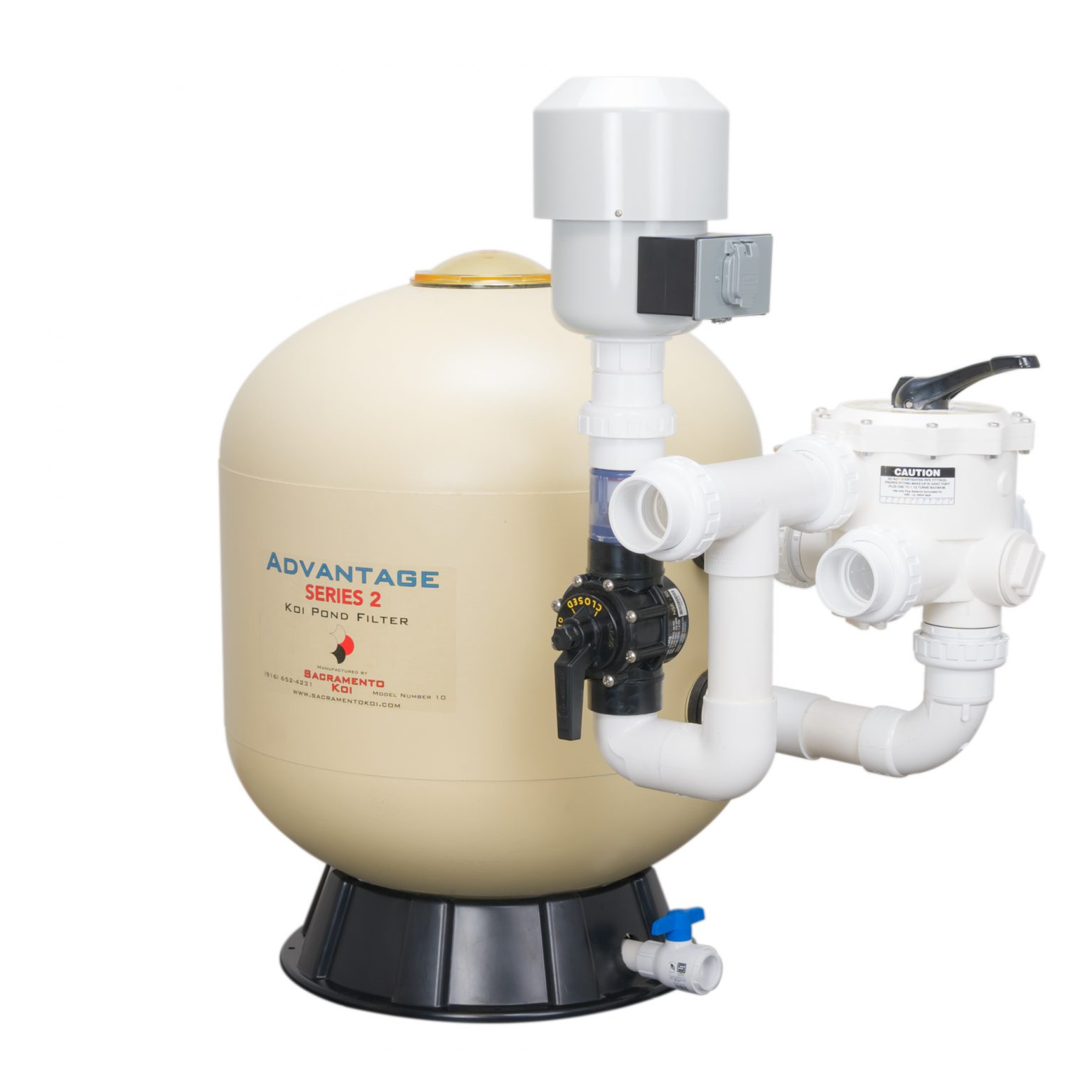 Advantage 10 Series 2 Bead Filter Sacramento Koi